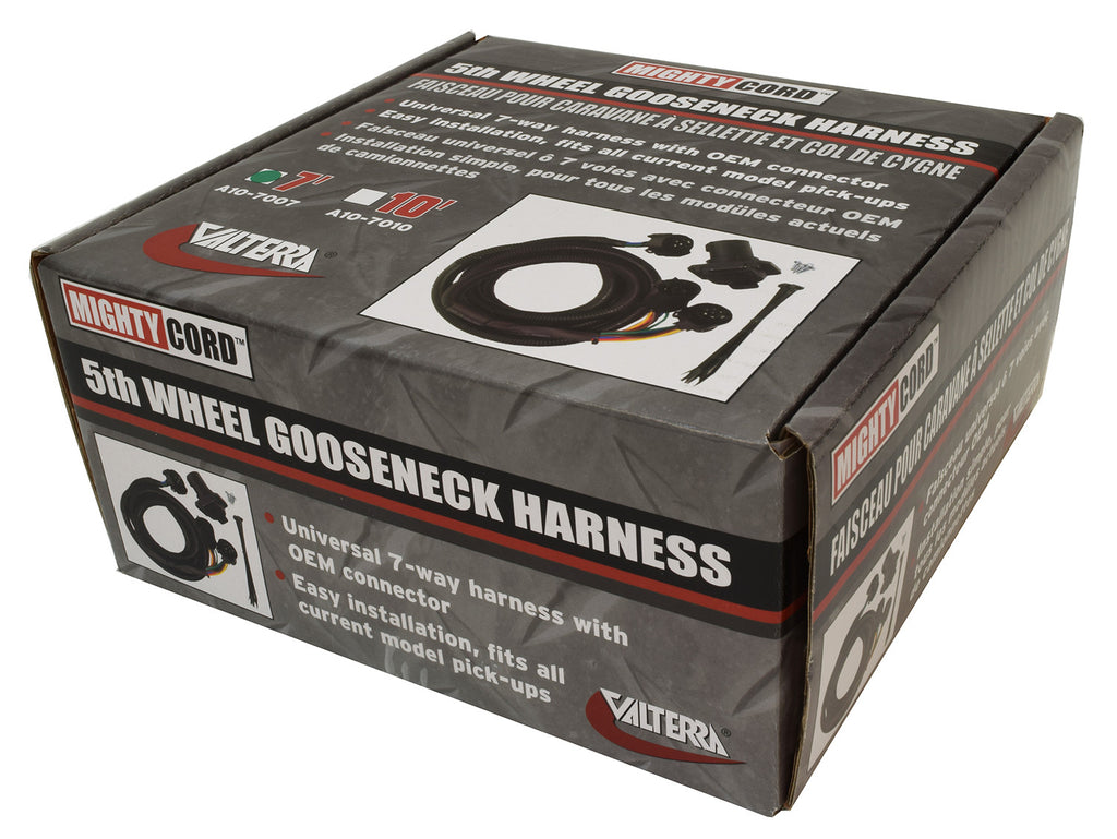 7-Way 5th Wheel Gooseneck Harness - 7'  A10-7007