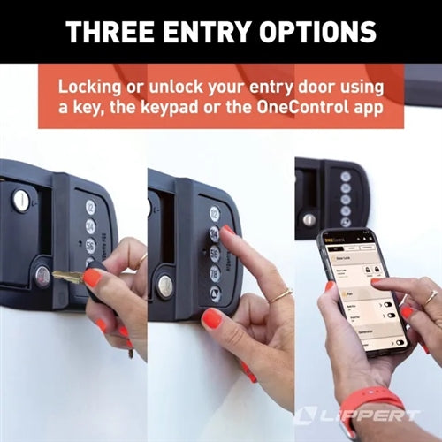 Lippert Bluetooth Keyless RV Entry Door Lock - Right Hand - 2022119636