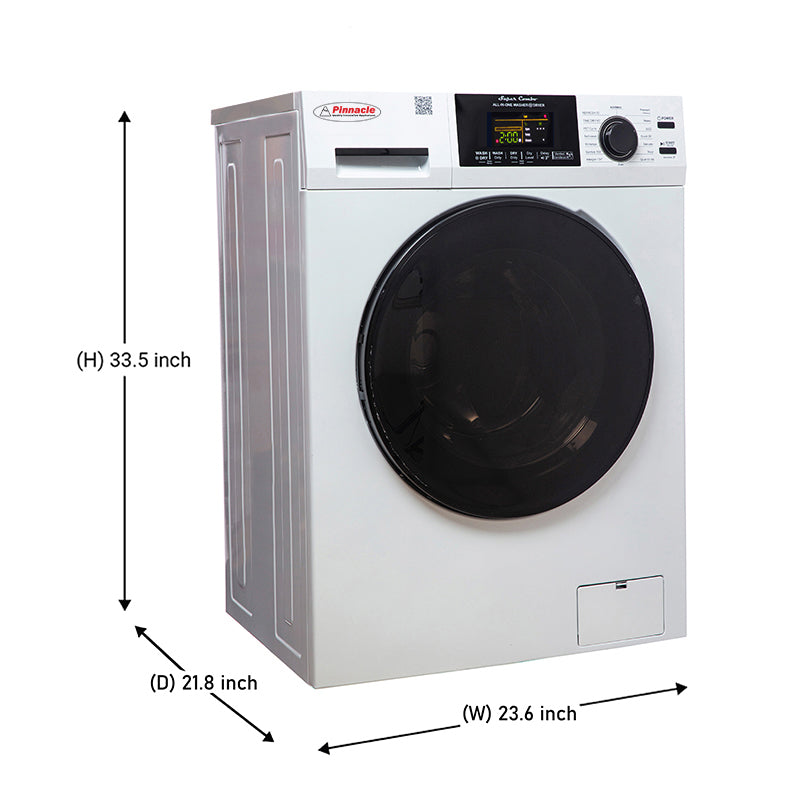 Pinnacle Super Combo Washer-Dryer L - 15lb Capacity - White 22-4600LW