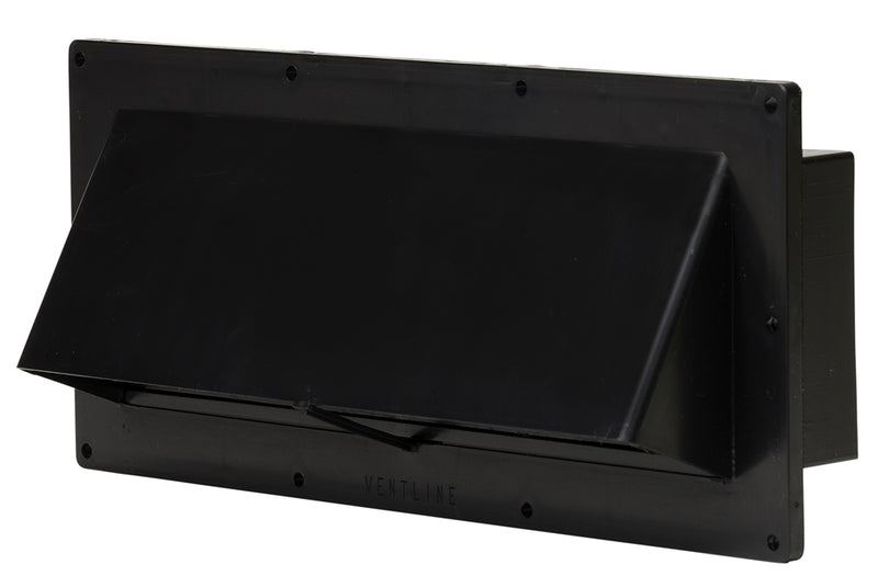 Dexter RV Range Vent - Ventline - Stove Exterior Vent - Black V2111-55