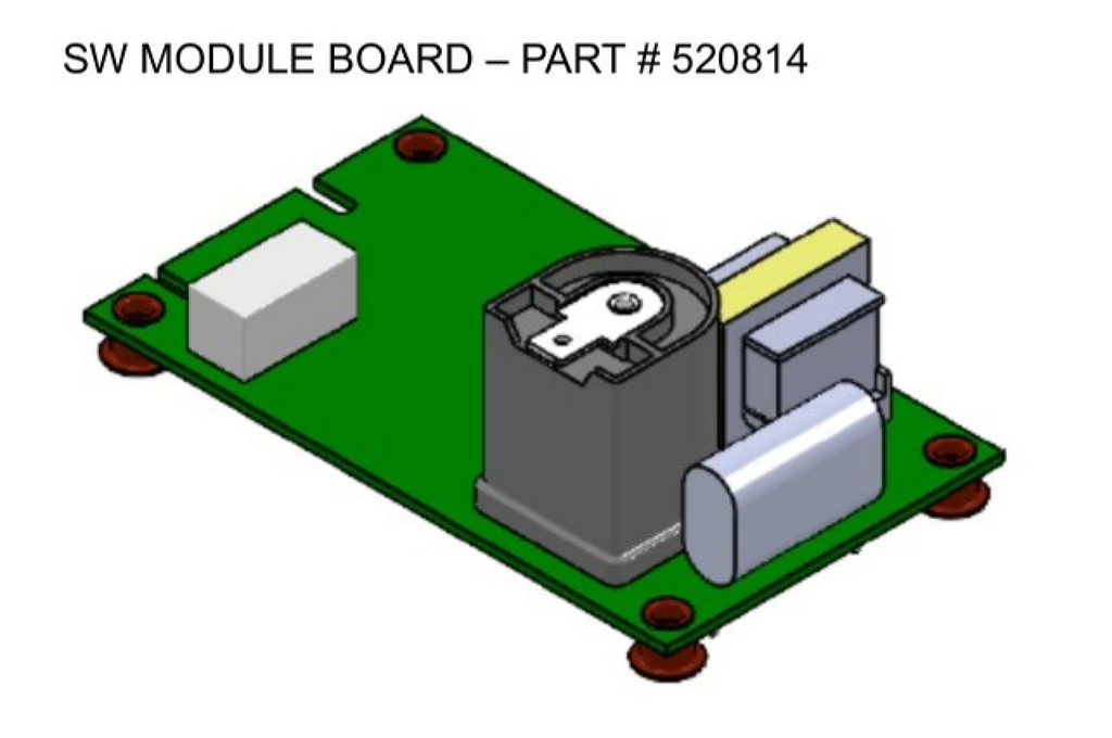 Suburban Water Heater Module Board  520814