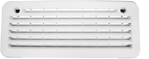 Norcold Replacement Refrigerator Side Vent - Polar White 620505PW