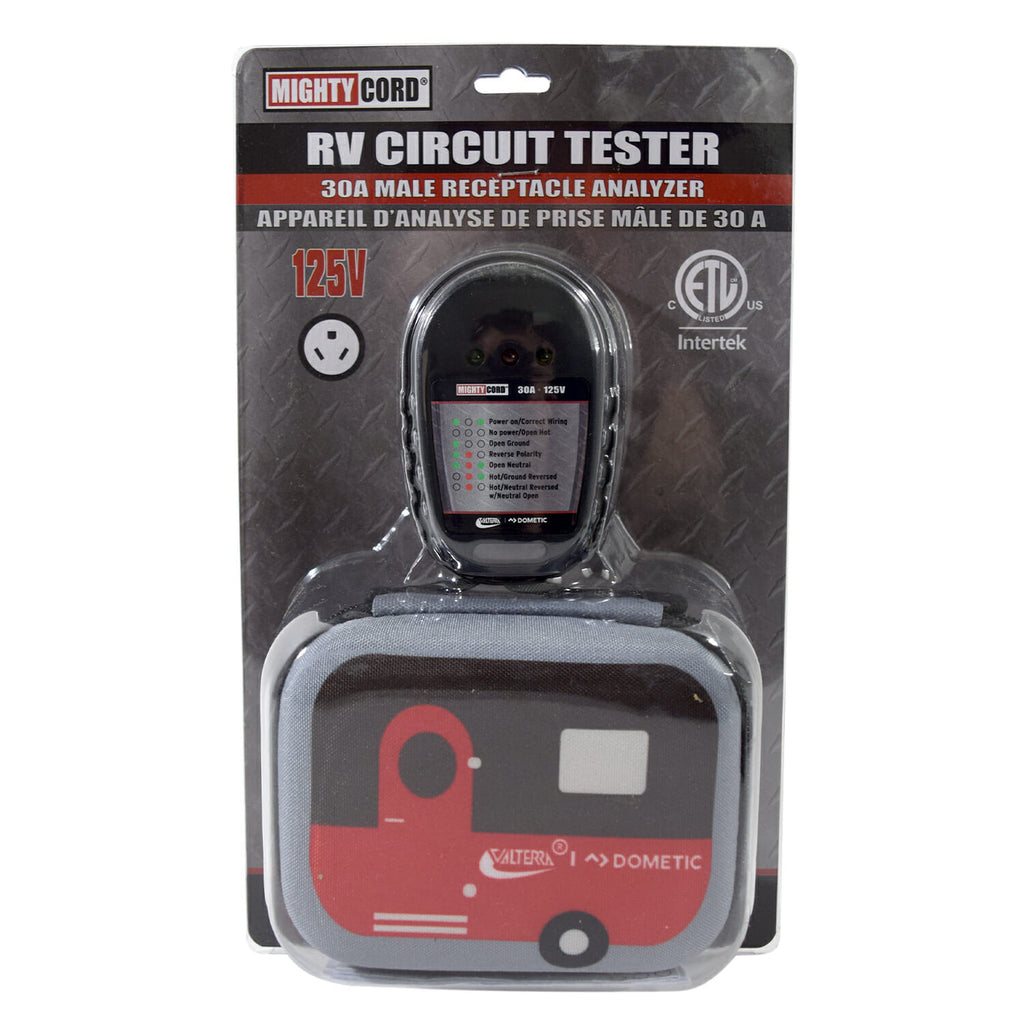 Valterra Mighty Cord 30 Amp RV Circuit Tester A10-30CTVP