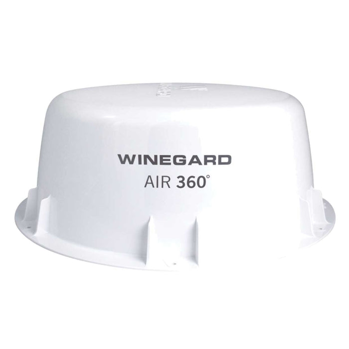 Winegard Air 360 LP TV Antenna - Omnidirectional Amplified HDTV and FM Radio Antenna - White A3-LPW1