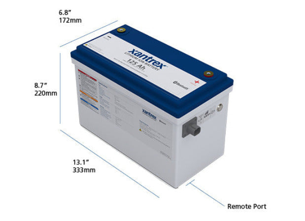 Xantrex 12V 125Ah Lithium-Ion Battery - 883-0125-12