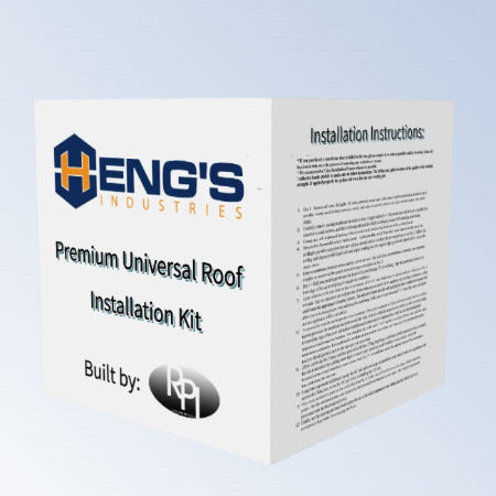 Hengs Premium Universal Roof Installation Kit - White - 23' x 9'6" - 9623TFKITW