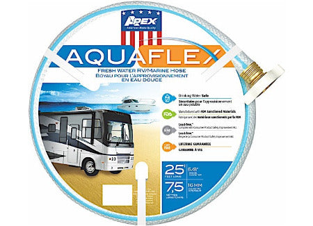 Teknor Apex AquaFlex RV Water Hose - 25' - 5/8" Diameter - 8503-25