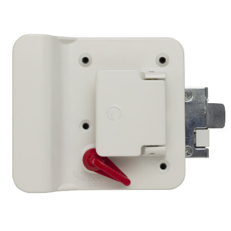 Creative Products Group Global Link Classic Pro RV Entrance Lock - White - Single TTL-43610-9009-AL