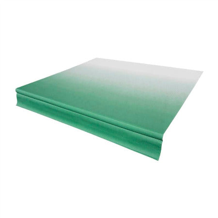 Solera Universal Vinyl RV Awning Replacement Fabric - 16' - Green Fade V000345099