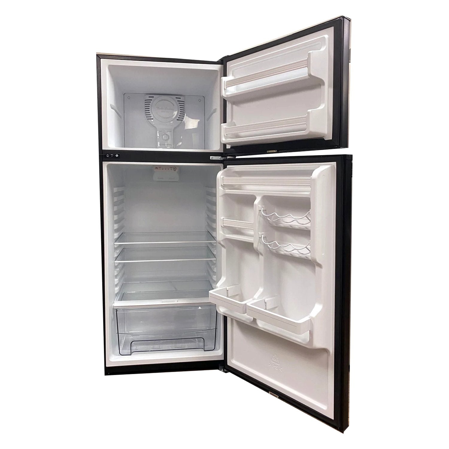 RVMP 11 Cubic Foot 12V Refrigerator Stainless Steel