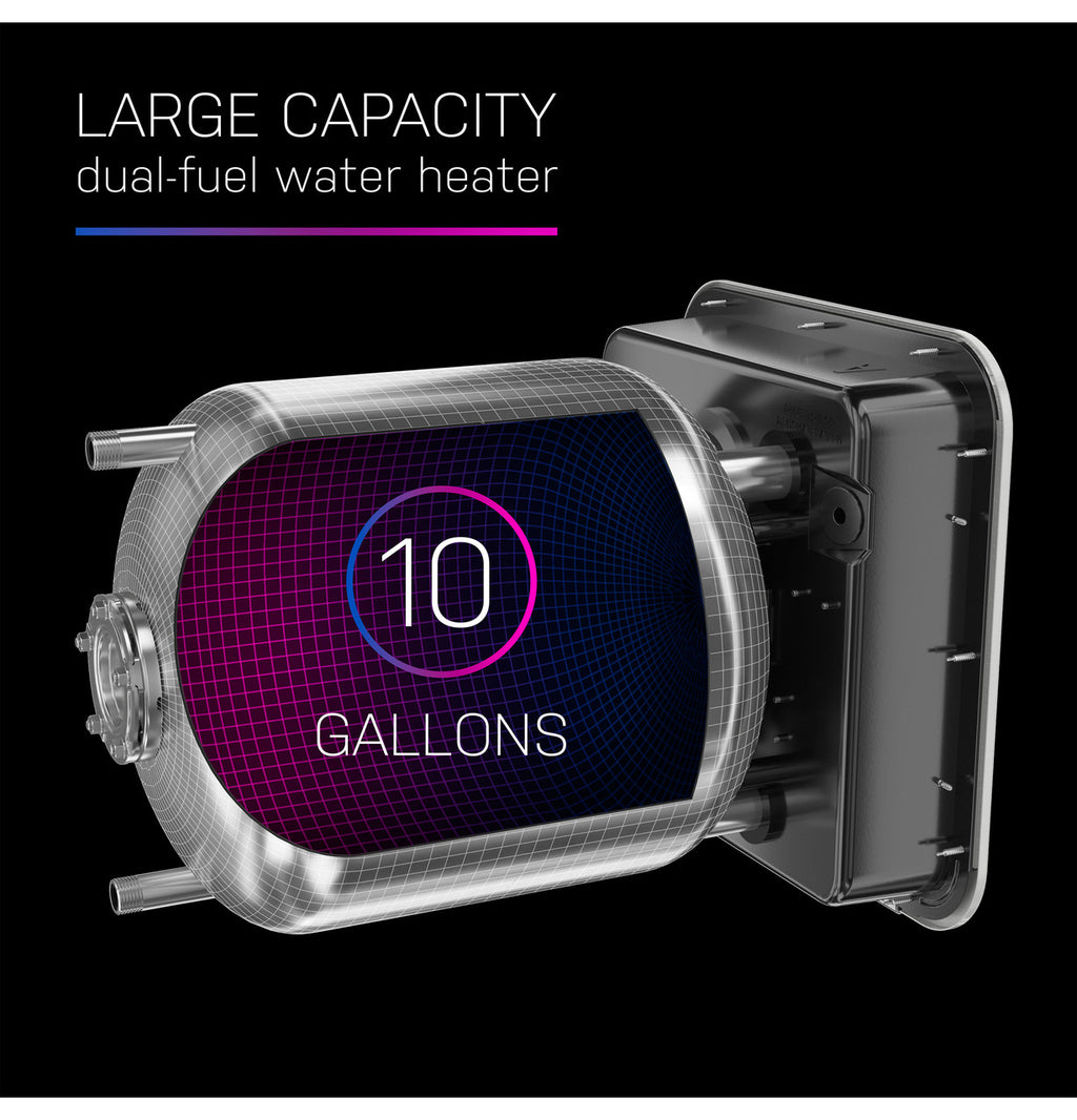 GE Appliances RV Water Heater - 10 Gallon - Gas/Electric PR10DSATBA