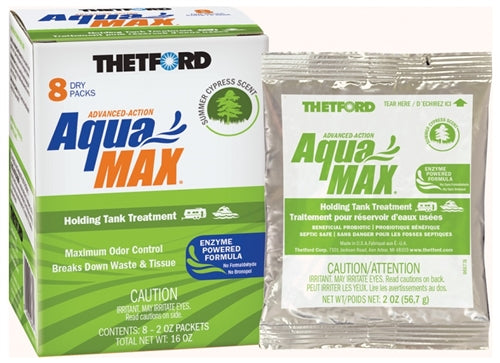 AquaMax Summer Cypress Scent  - 8 Pack  2 oz. Dry Pack Packets  96674