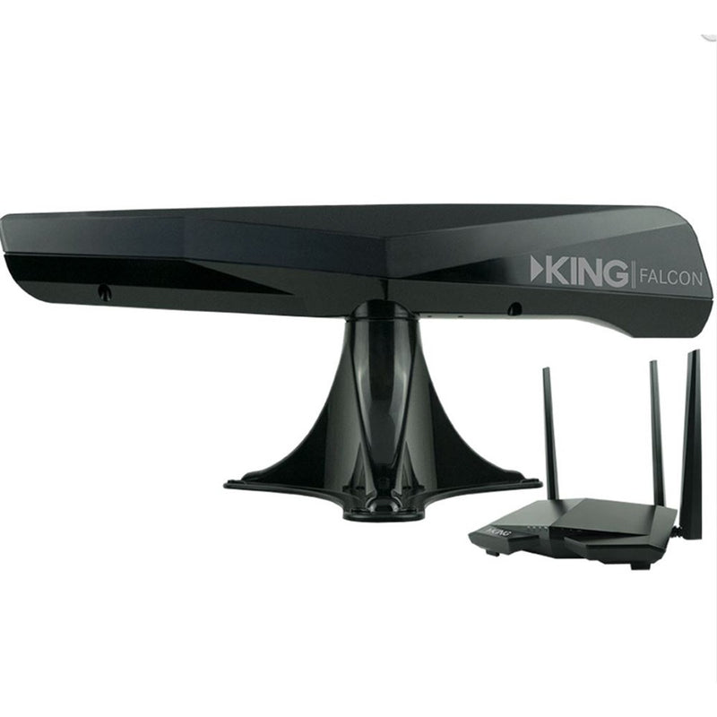 King Falcon Automatic Directional Wi-Fi Antenna w/Extender -black  KF1001