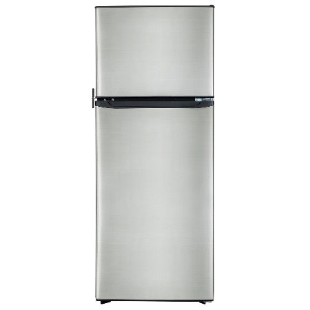 Wanbao RV Refrigerator - 10.7 Cu Ft - 12 Volt Stainless Steel -  WDC-282FWDC-A