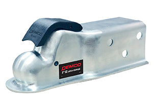 Demco Tube Mount eZ Latch Zinc 2" Coupler fits 3" tongue - 7,000 lb Capacity