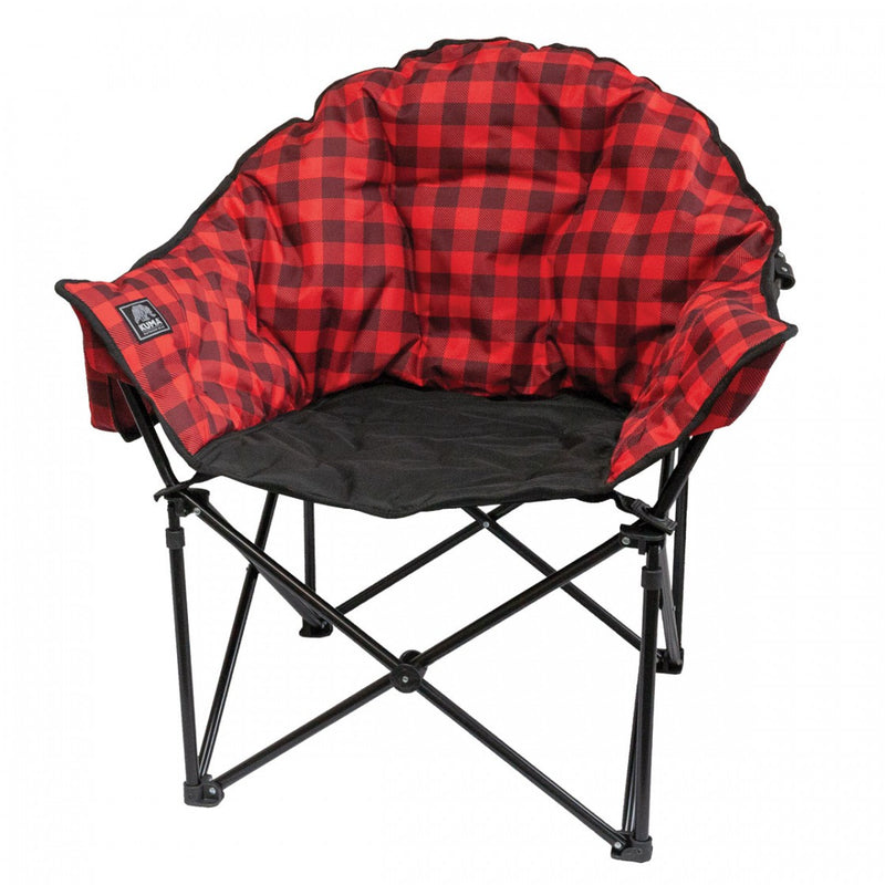 Lazy Bear Chair - Red Plaid - 433-KM-LBCH-RB