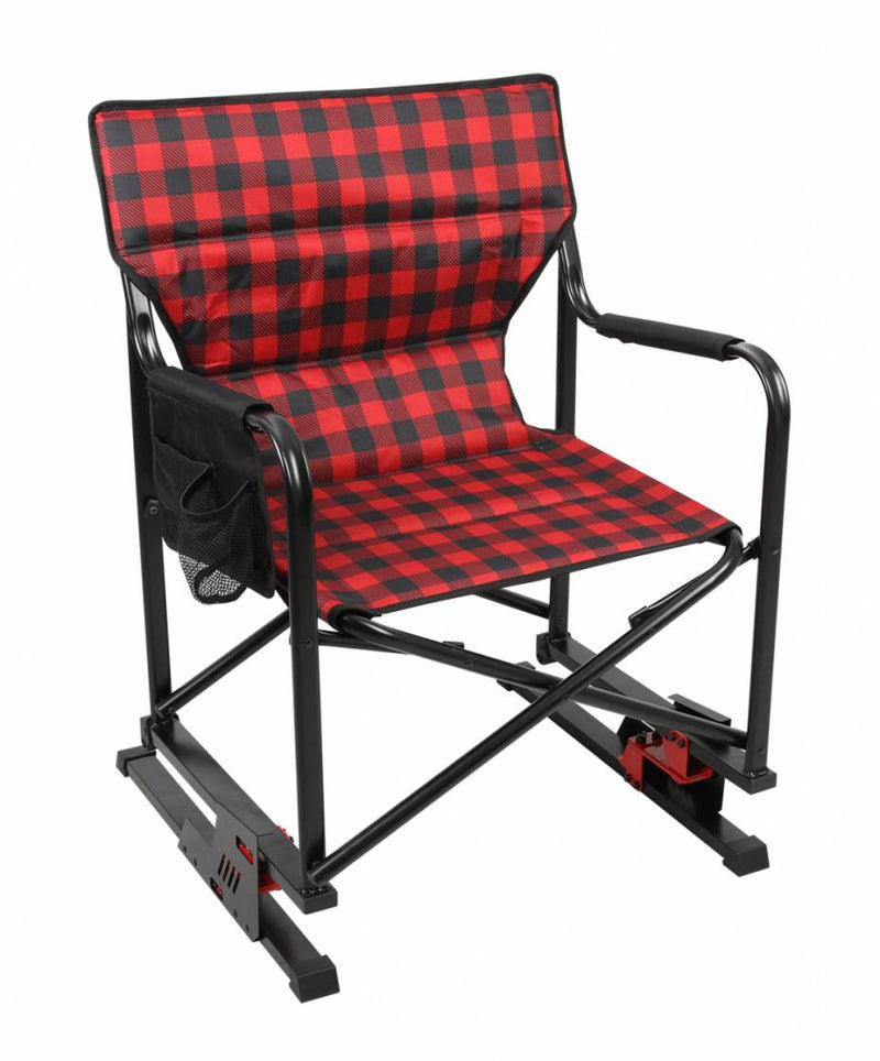 Spring Bear Chair - Red Plaid - 845-KM-SBC-RD