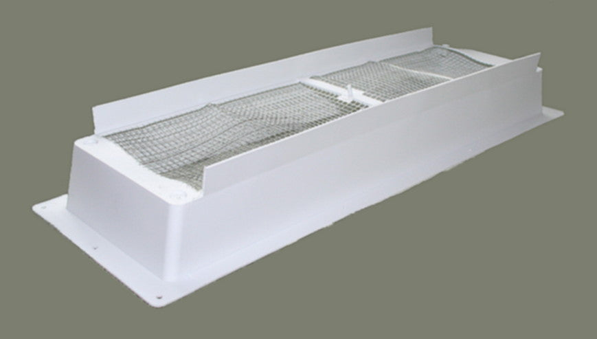 Dometic Refrigerator Roof Vent Base - Polar White  3312694007