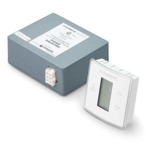 Dometic Bluetooth CT Single Zone T-Stat w/ Control Kit (Cool/Furnace/Heat Pump) - White  3316404.000