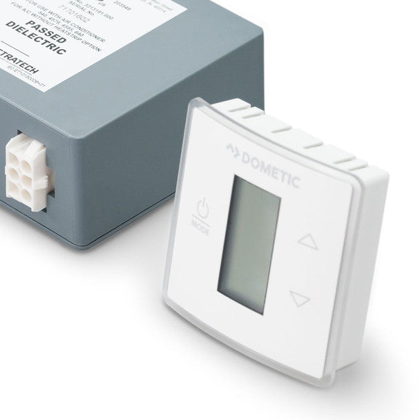 Dometic Bluetooth CT Single Zone T-Stat w/ Control Kit (Cool/Furnace/Heat Pump) - White  3316404.000