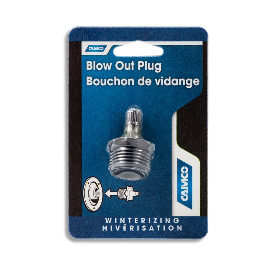 Blow Out Plug - Plastic w / Valve - 36133