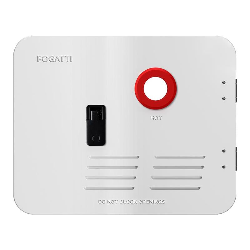 Fogatti Water Heater Door 6 Gallon Replaces Atwood - FSWD-1518/WHITE