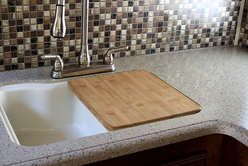 Classic Sink Accessory - 15 Bamboo Cutting Board (CB15)