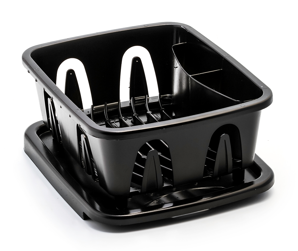DISH DRAINER WITH TRAY, 43511