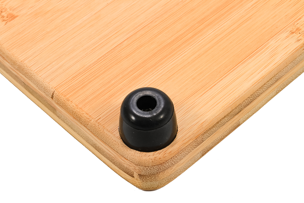 Camco RV/Marine Over The Sink Cutting Board | Features Adjustable Non-Slip  Feet, Built-in Knife Slots, and a Durable 3-Ply Bamboo Construction 
