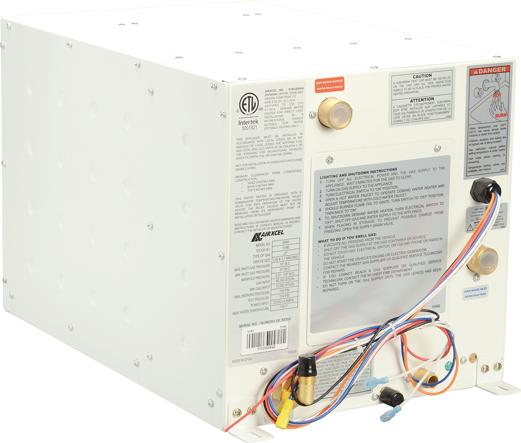 Advantage On-Demand Water Heater - Tankless 5186A  620015  IW60 ST-60