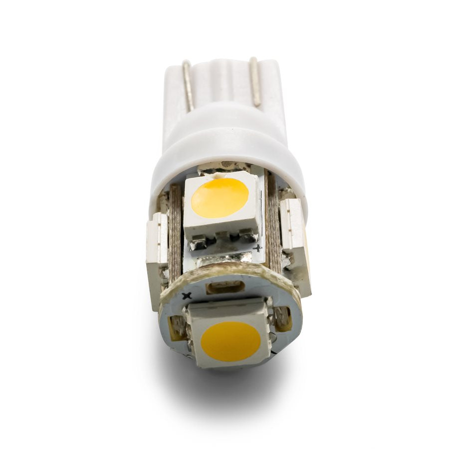 LED - 194/906 - (T10 Wedge) 5-LED 60lm - Bright White  54621
