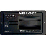 CO Alarm - Flush Mount - Black - 65-542-P-BL