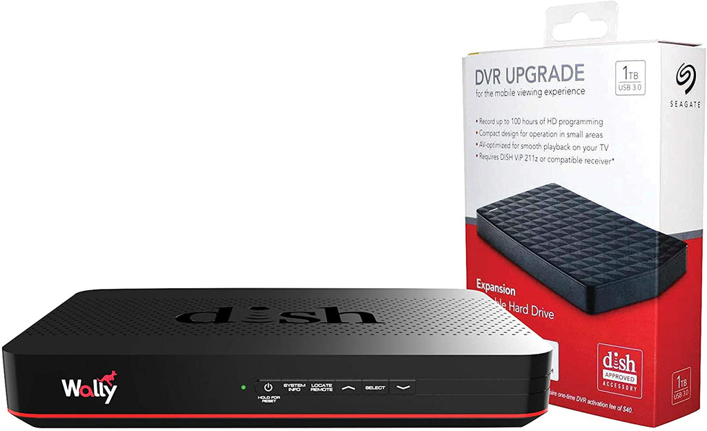 DISH DVR Bundle Mobile Wally Dish Receiver W/DVR - WALLYDVRBUNDLE
