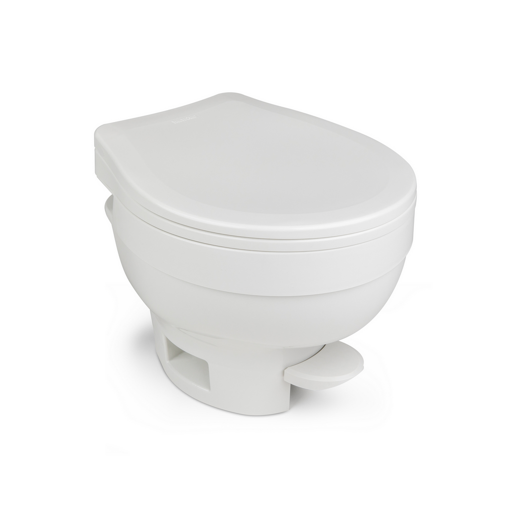 Thetford AM VI Low RV Toilet with Foot Flush - White 31833