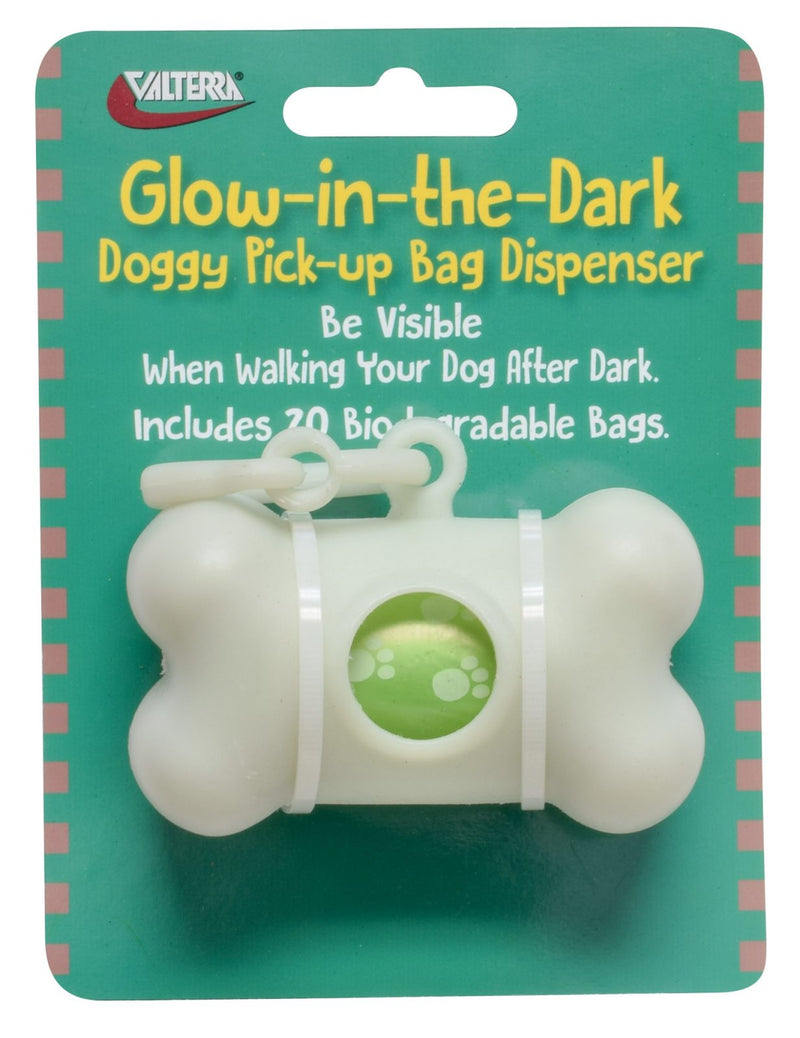 Glow-n-Dark Doggy Pick-up Bag Dispenser - With Bags - A10-2003VP