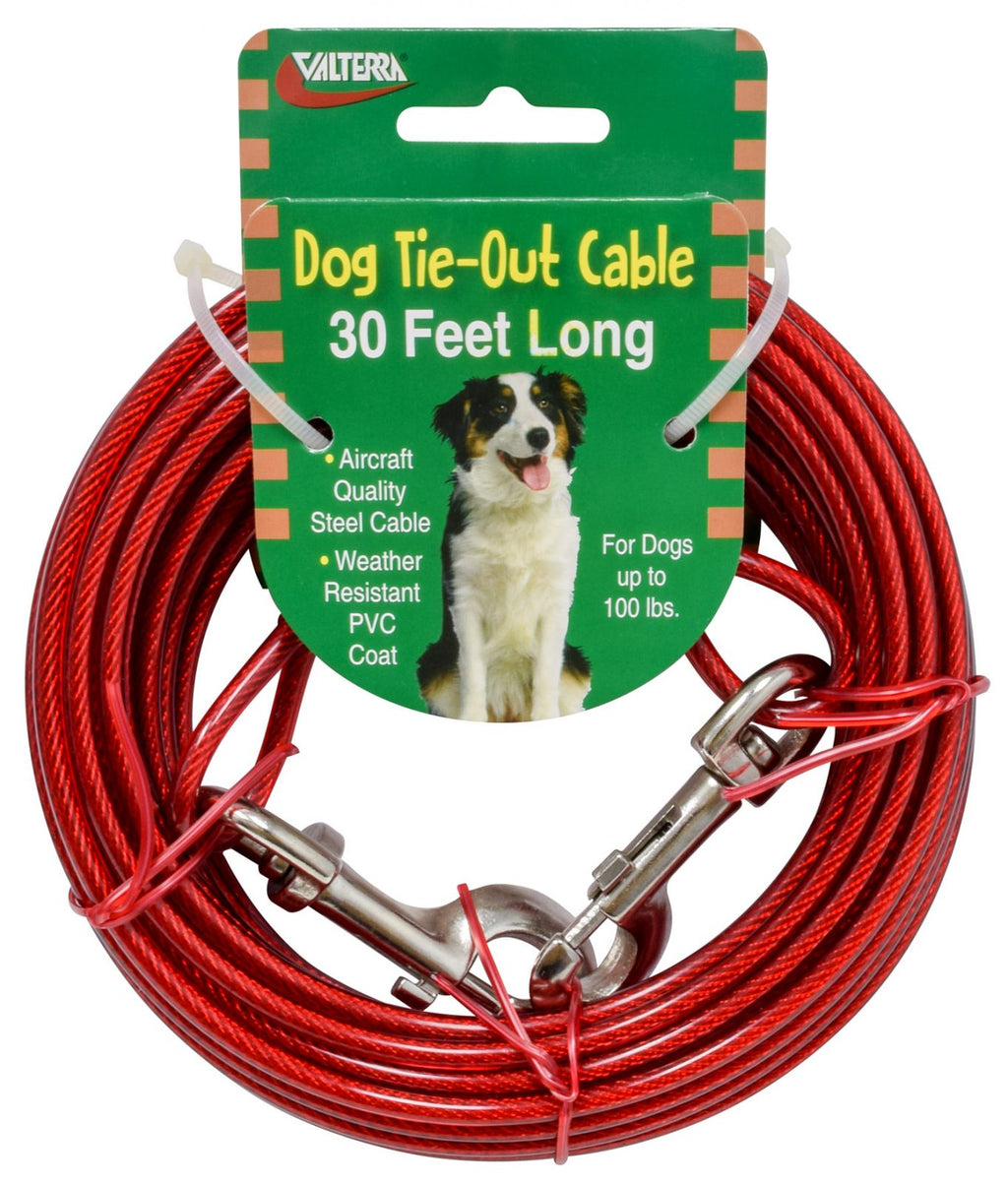 Dog Tie-Out Cable - 30' - A10-2012VP