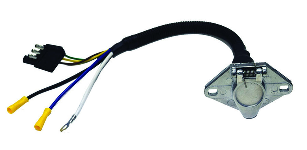 Mighty Cord 6-Way to 4-Way Pre-Wire Harness - 12"