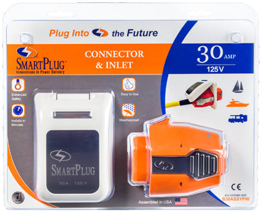 Smart Plug 30Amp Connector Kit - White  B30ASSY-PW