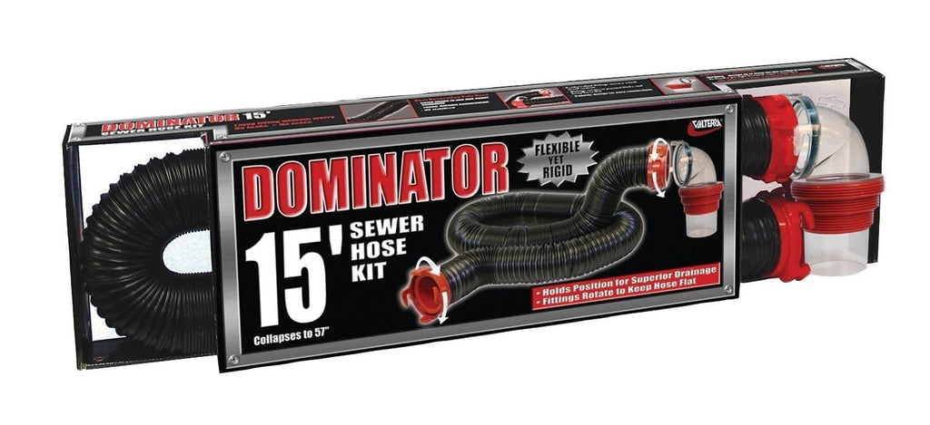 Dominator RV Sewer Hose Kit - 15'  D04-0250