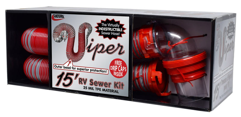 Viper RV Sewer Hose Kit - 15'  D04-0450