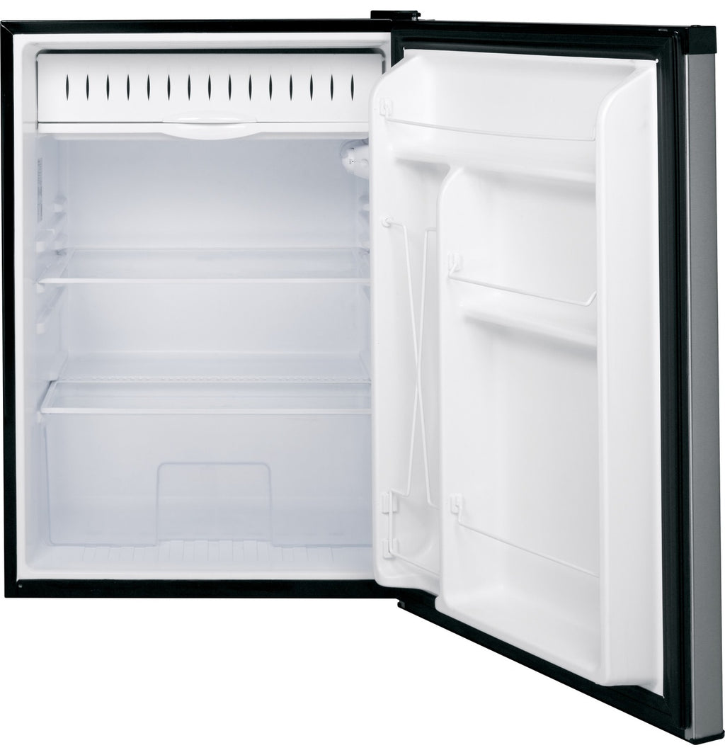 GE Appliances 5.6 Cu. Ft. 12 Volt DC Refrigerator - Stainless Steel  GCV06GSNSB