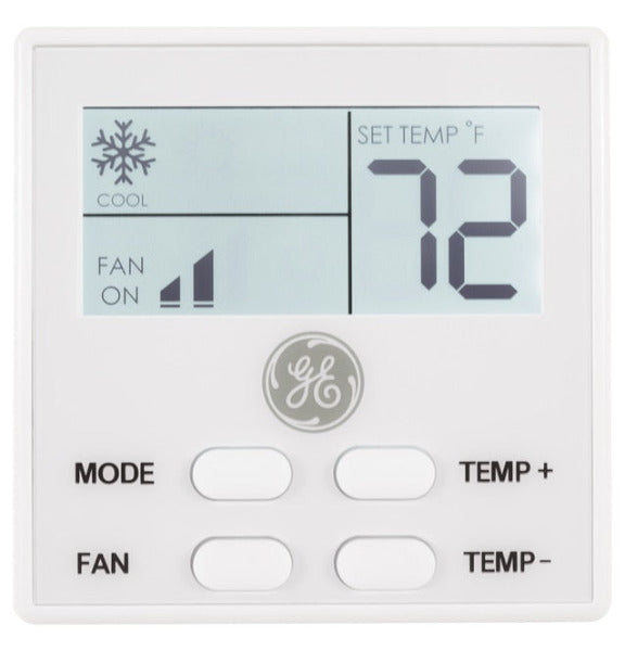GE Wireless Thermostat for Air Conditioner - White