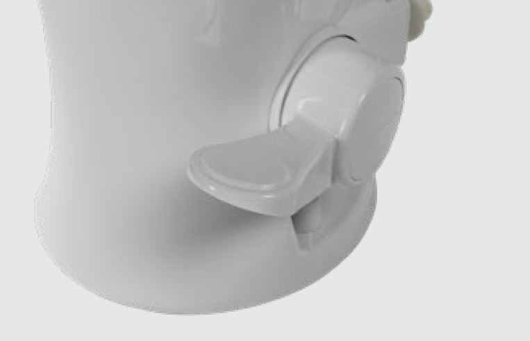 Lippert Flow Max RV Toilet - Elongated Ceramic Bowl  2022113192