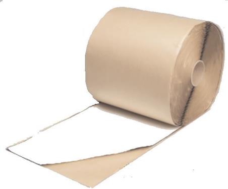 Quick Roof Rubber Roof Repair Tape - White - 12" x 100' Roll - WRQR12100