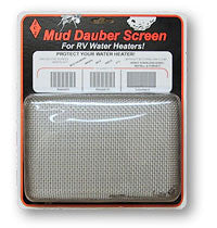 Mud Dauber Insect Screen for RV Water Heater - 6 Suburban and 6/10 Atwood  W100