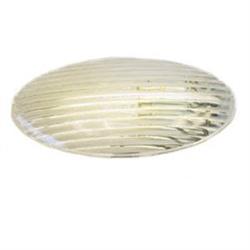 Replacement Porch Light Lens - Oval - Clear  GSAM4046