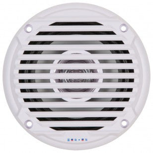 Dual Cone Waterproof Speaker - White - 5"  MS5006WR