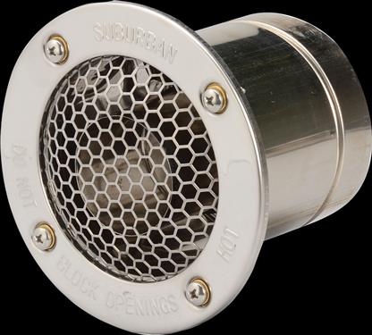 Suburban Advantage Series Water Heater Vent Cap - 3"  260618, 261618, 620010