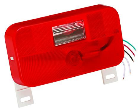 #92 Series - w/ Back-up - w/ License Bracket - Surface Mount Taillight  34-92-004