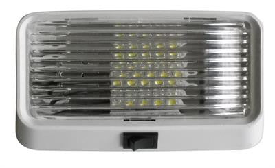 LED RV Porch Light with Clear Lens  DG52723VP